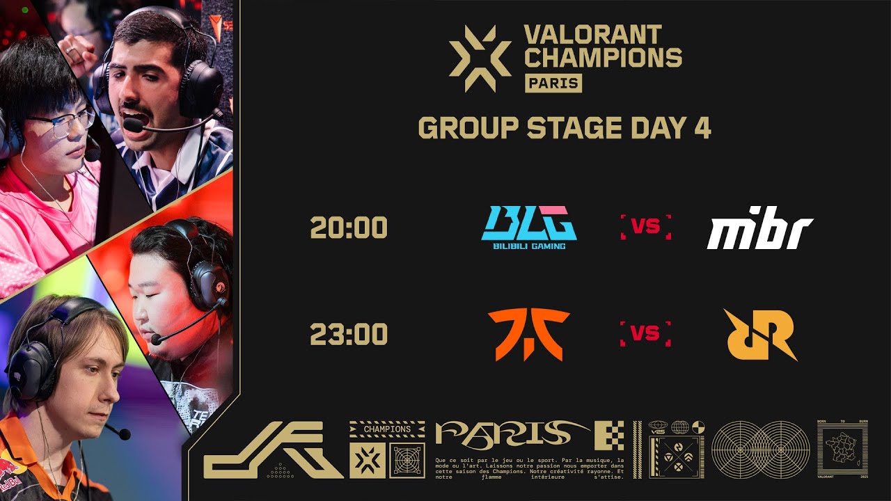 [TH] FNC vs RRQ - VALORANT Champions Paris - Group Stage - Day 4