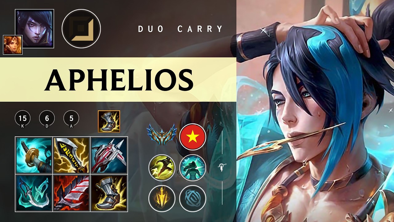 Aphelios ADC vs Varus - VN Challenger Patch 26.04