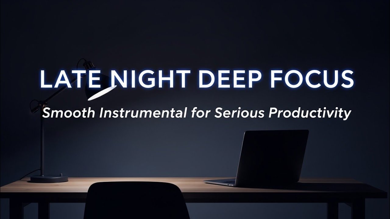 Late Night Deep Focus Jazz — Smooth Instrumental for Serious Productivity