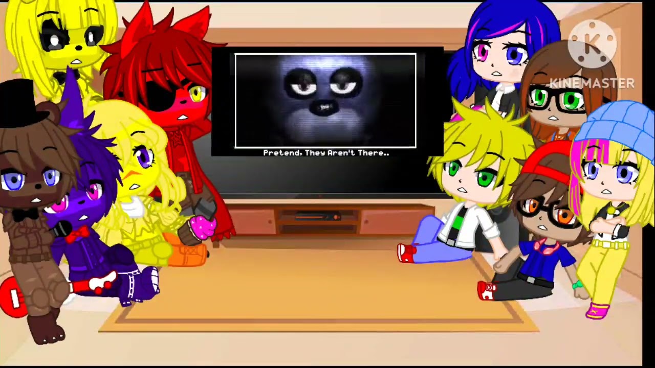 Miraculous Ladybug + FNaF 1 reacts to It's Me (Links in the Description)