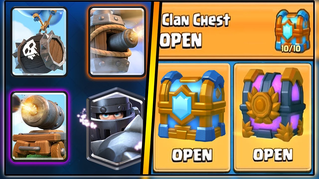 TIER 10 CLAN CHEST OPENING | CLASH ROYALE | NEW UPDATE INFORMATION!