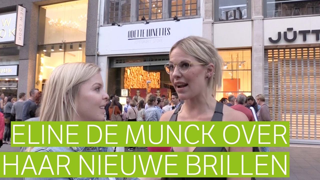 Eline De Munck vertelt alles over haar nieuwe brillencollectie!