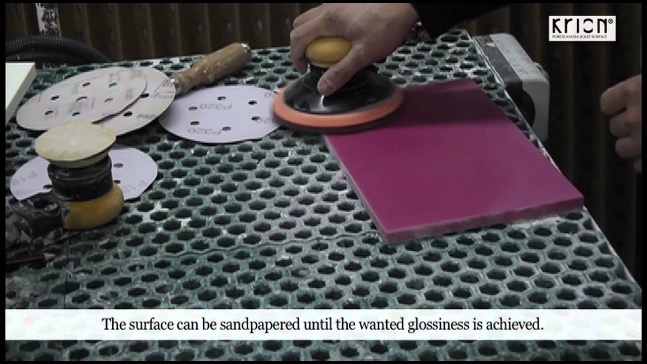 KRION™ - Sandpapering (EN)
