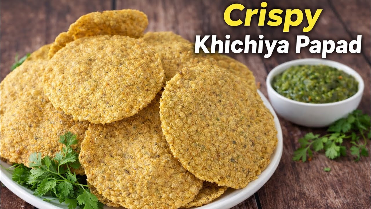 1 cup चावल से बनाओ ढेर सारे पापड़ | Homemade Khichiya Papad Recipe | Perfect Crispy Papad in Minutes