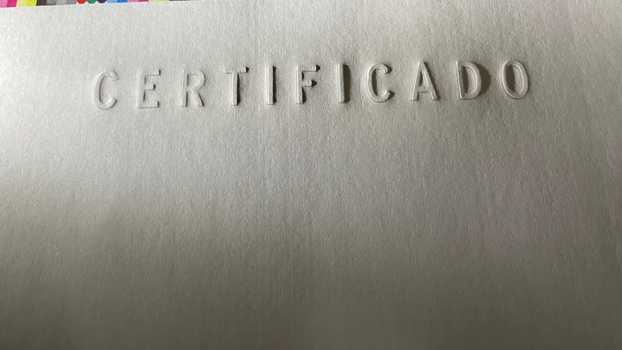 Como eu fiz Relevo seco na Heidelberg de leque