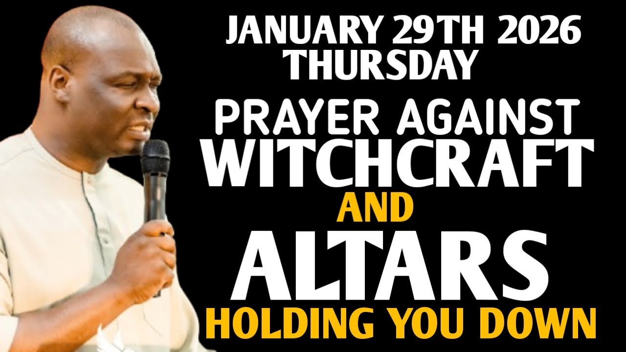 {Thursday, January 29th 2026} Destroy Altars Stagnation & spirit of delay | Apostle Joshua Selman
