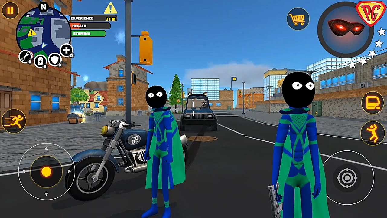 Stickman Superhero #7 New Missions Walkthrough GamePlay