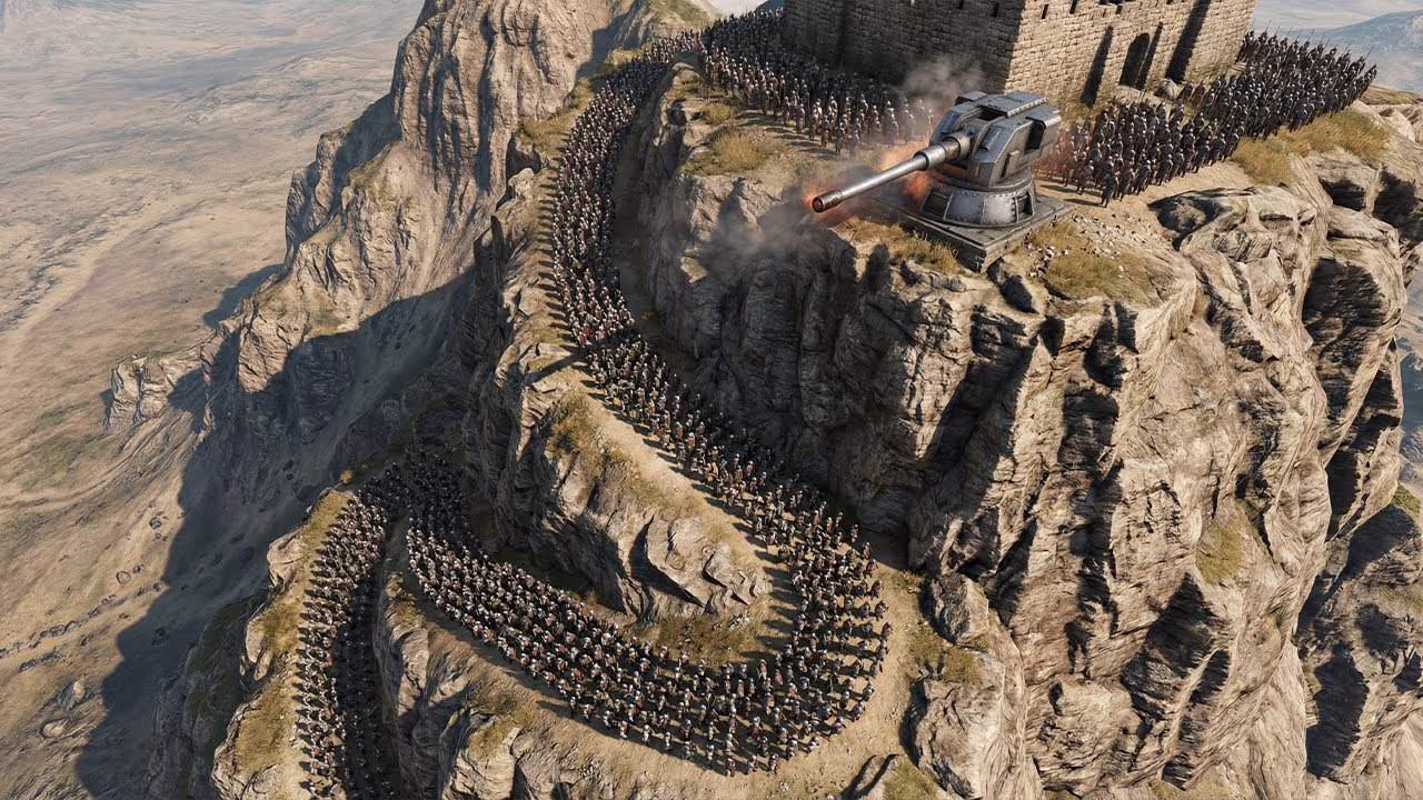 Mount Everest TSUNAMI: 3500000 White Walkers vs T45 Shotguns & Heavy Knights! UEBS 2