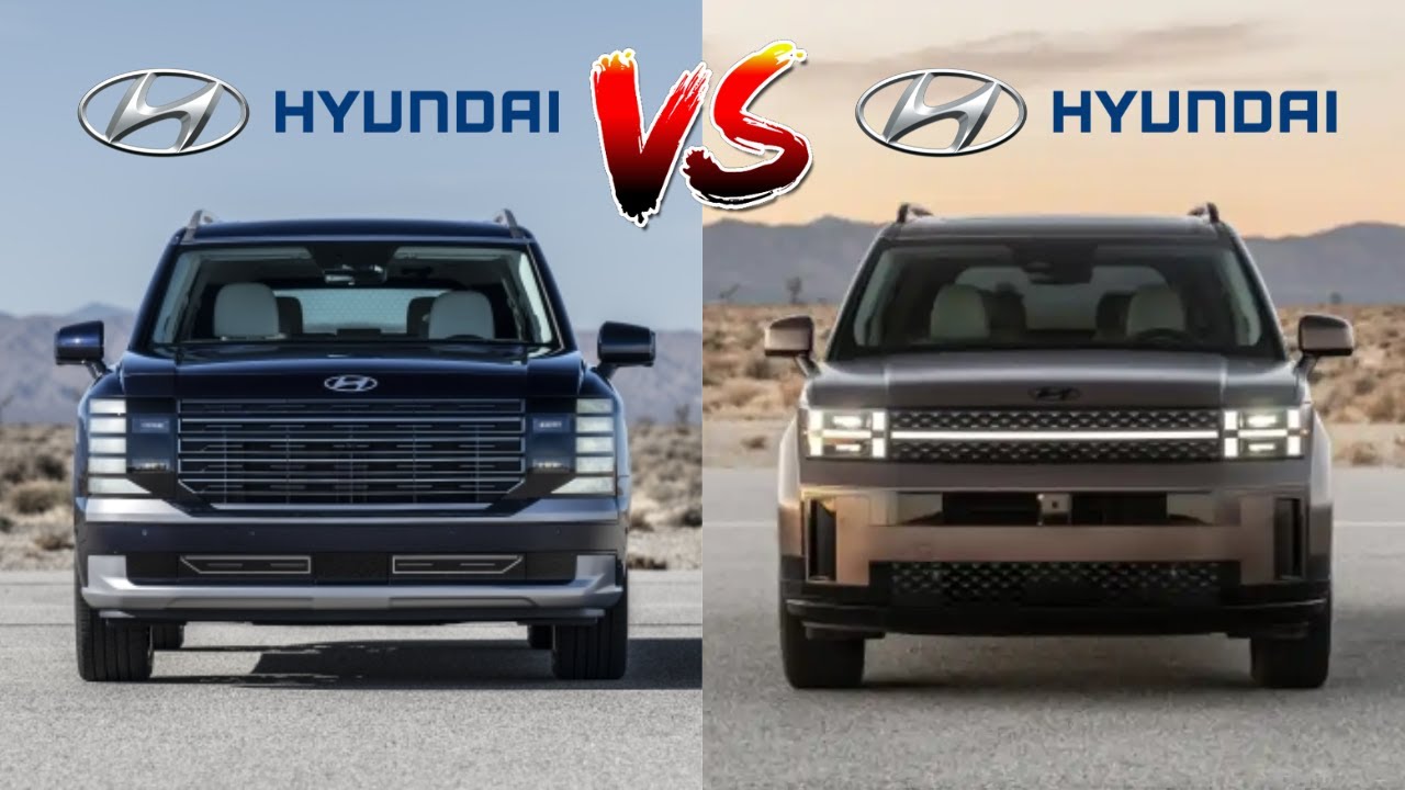 2026 Hyundai Palisade vs. 2026 Hyundai Santa Fe | Ultimate Family SUV Showdown