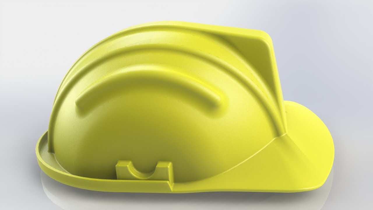 Solidworks: helmet (2)