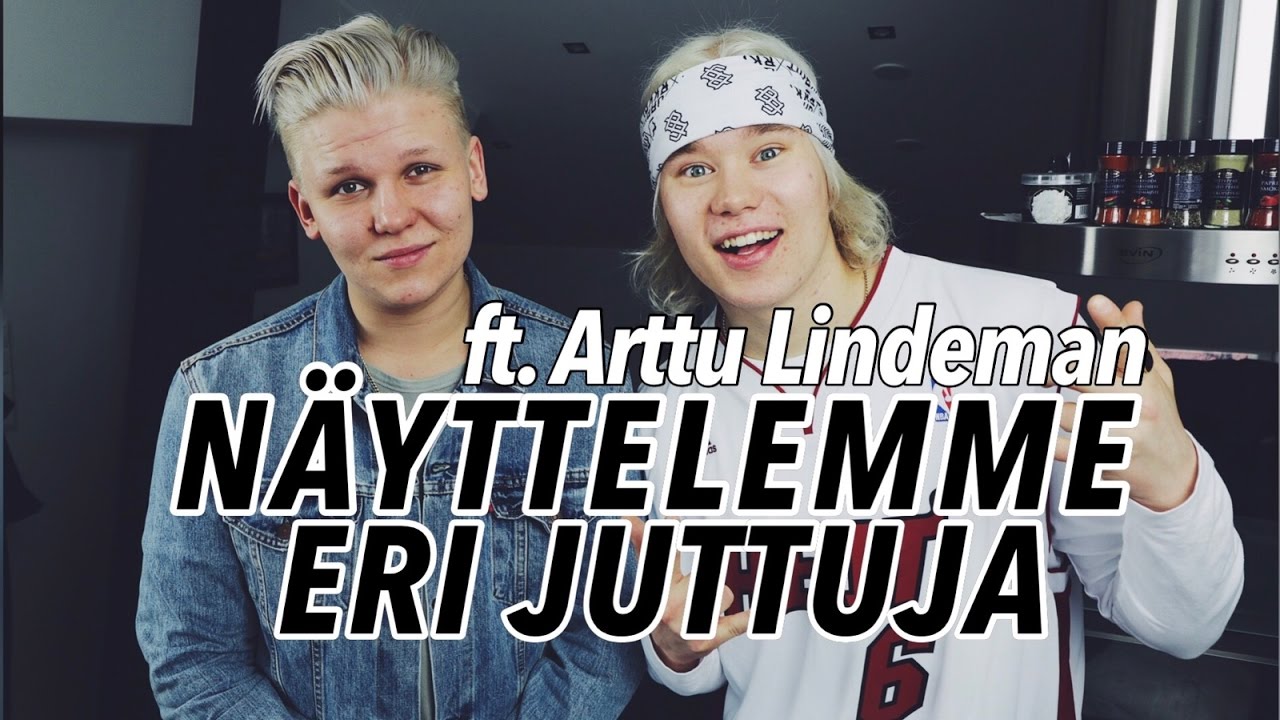 NÄYTTELEMME ERI JUTTUJA ft. Arttu Lindeman