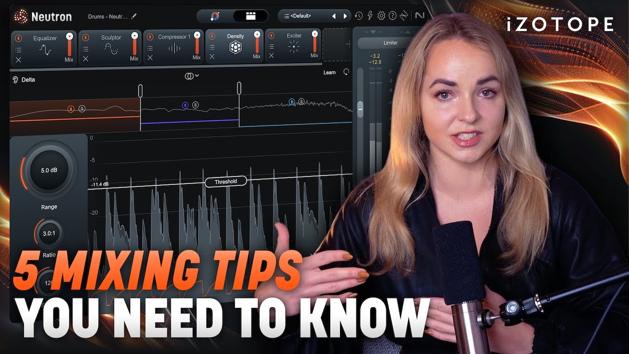 5 советов по смешиванию Neutron 5, которые вам нужно знать | iZotope