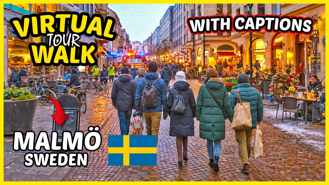 Malmö City Walk ❄️👣 | From Skeppsbron to Triangeln