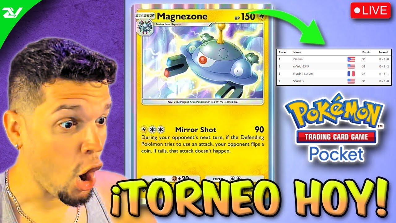 Torneo HOY con el Nuevo Set Fantastical Parade (B2) de Pokemon TCG Pocket