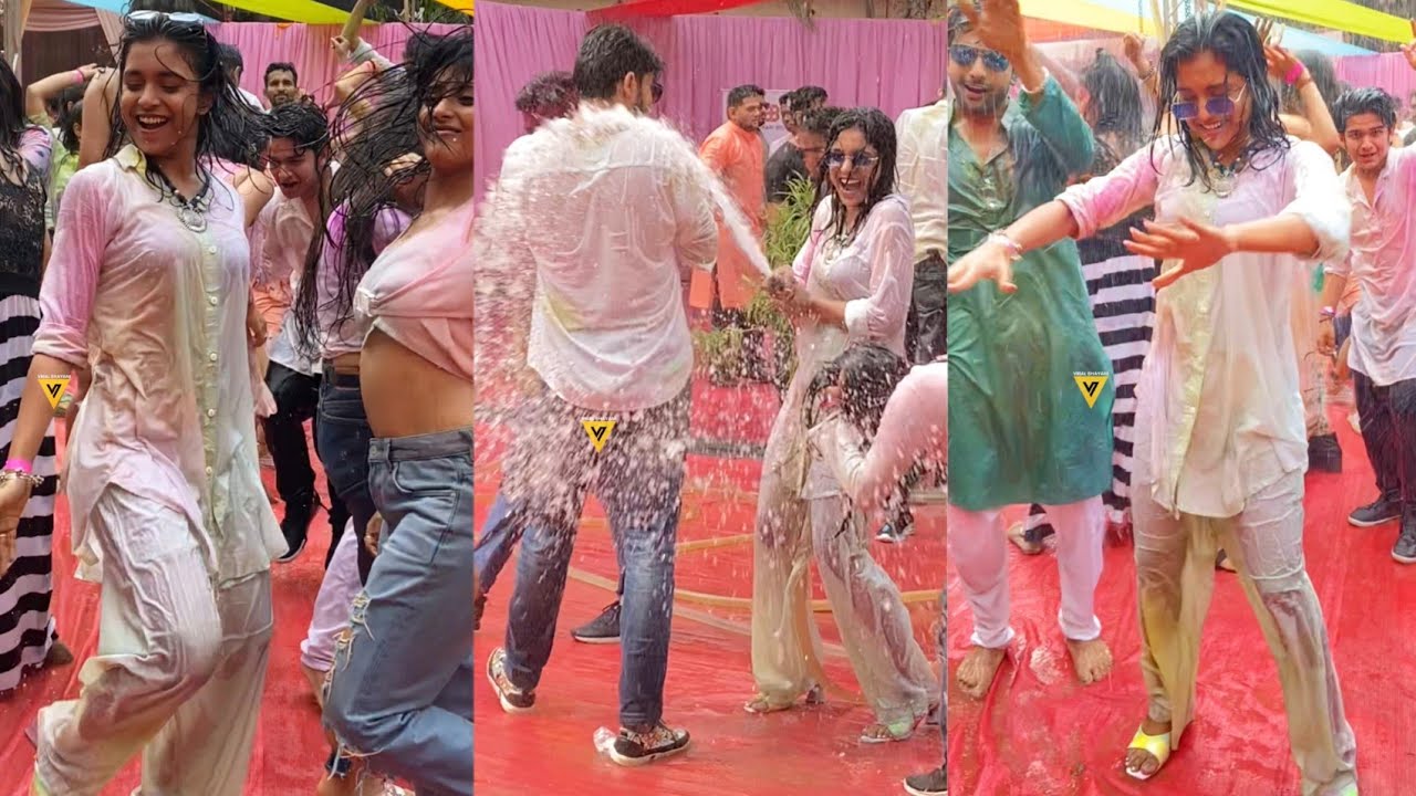 Sumbul Touqeer कर रहीं हैं हंगामा Holi Party मैं जमकर नाची ये BB 16 की Contestant 😍🔥💥📸