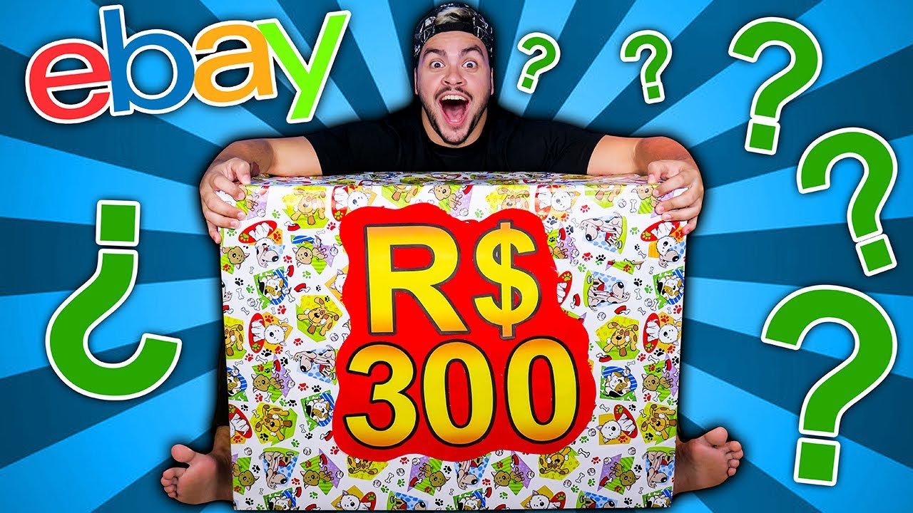 RECEBI UMA CAIXA MISTERIOSA DE R$ 300 REAIS !!