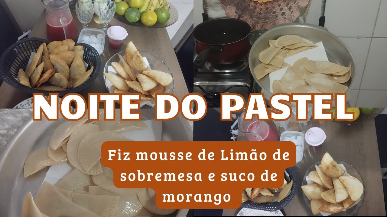 Noiite do Pastel em Casa  ✨