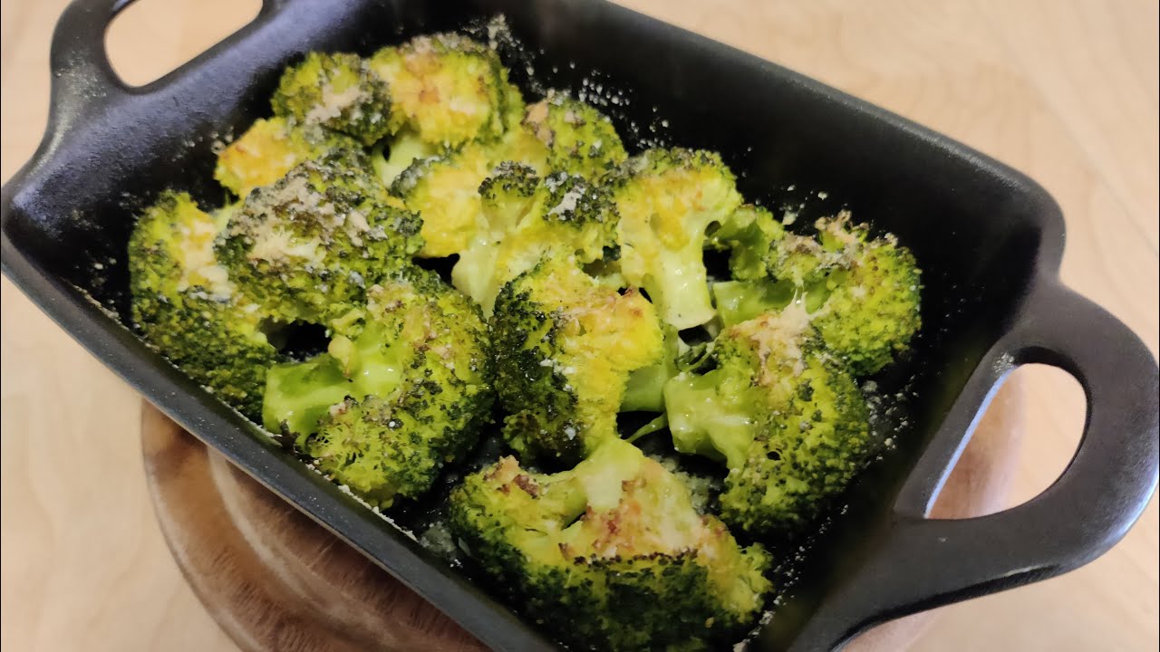 BROCCOLI GRATINATI AL FORNO - FACILI, VELOCI, SALUTARI E SQUISITI !!!!