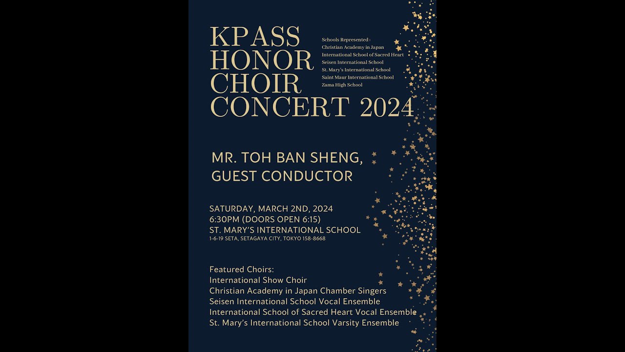 2024 KPASS Honor Choir Concert