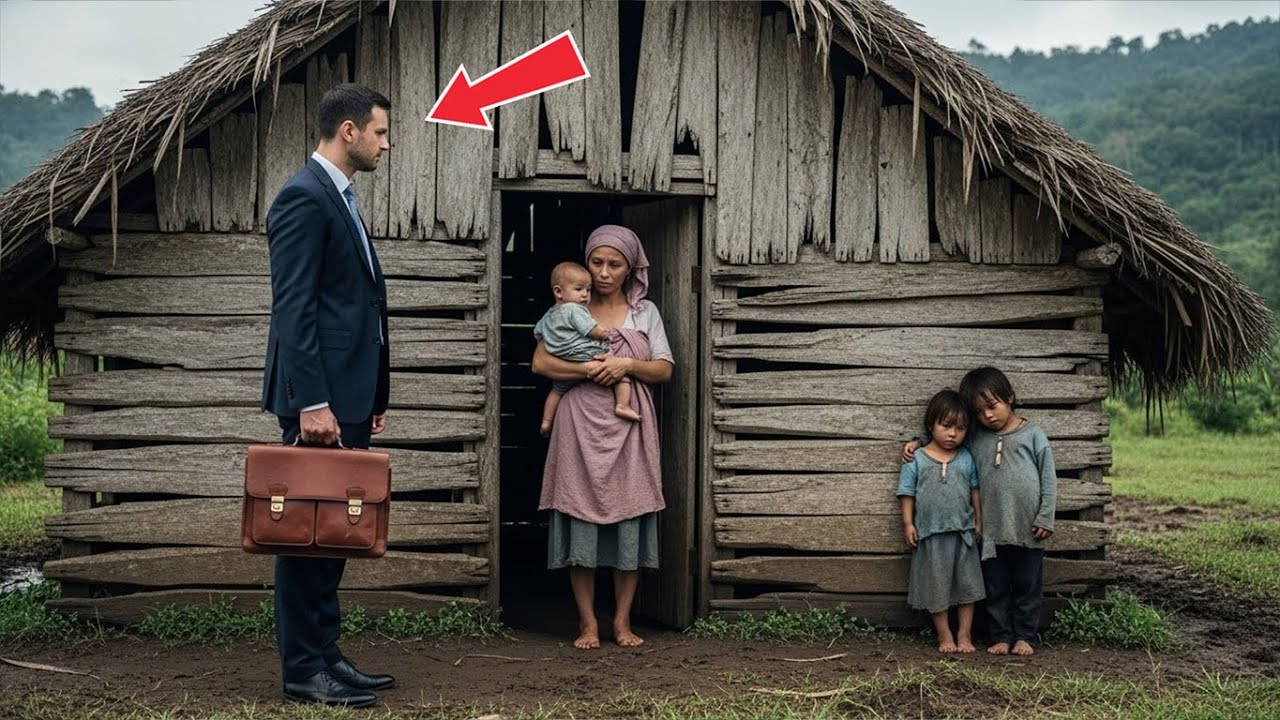 MILIONER ZNAJDUJE KOBIETĘ I DZIECI ŻYJĄCYCH W UKRYCIU W SWOIM STARYM DOMU… A TO, CO ROBI…