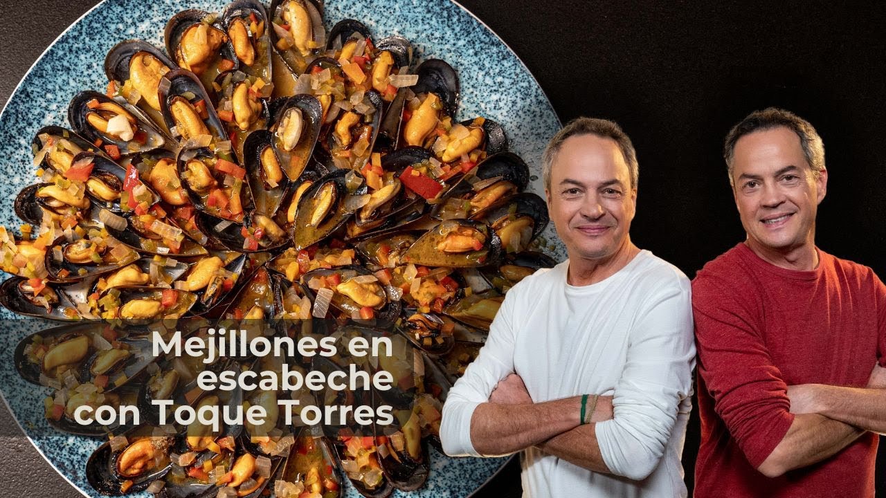 Mejillones en escabeche con Toque Torres 🦪🔥 | Hermanos Torres