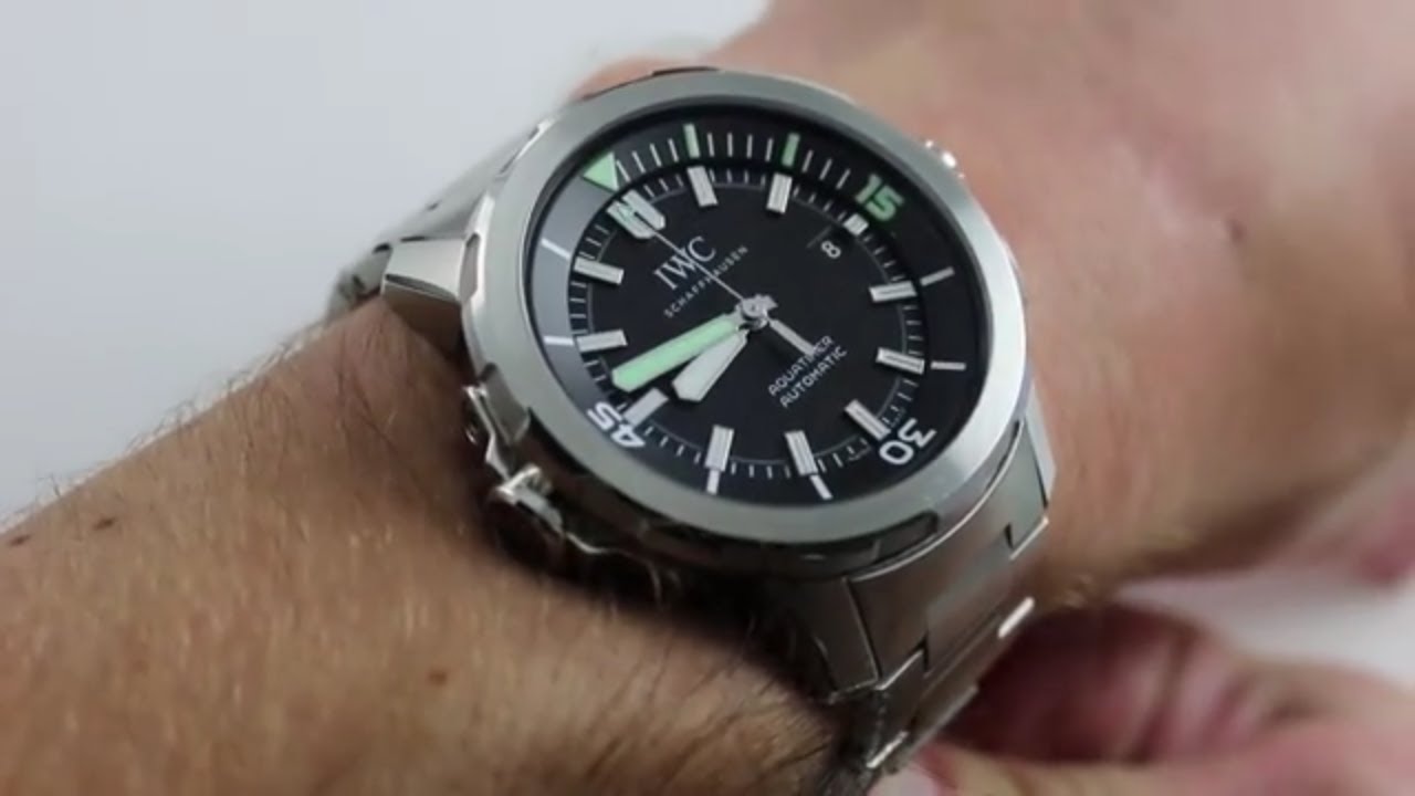 Обзор роскошных часов IWC Aquatimer Auto IW3290-02