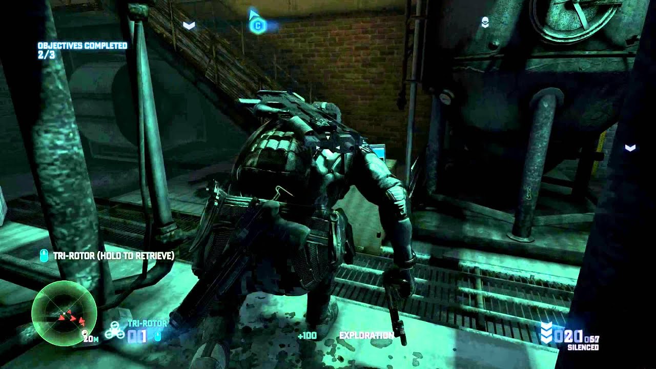 Splinter Cell Blacklist: Hackers Den, Perfectionist + both laptops and dead drop