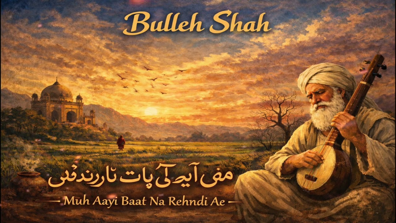 ''Muh Aayi Baat Na Rehndi Ae” Devotional Soul-Stirring Sufi Punjabi Kalam | Hazrat Baba Bulleh Shah