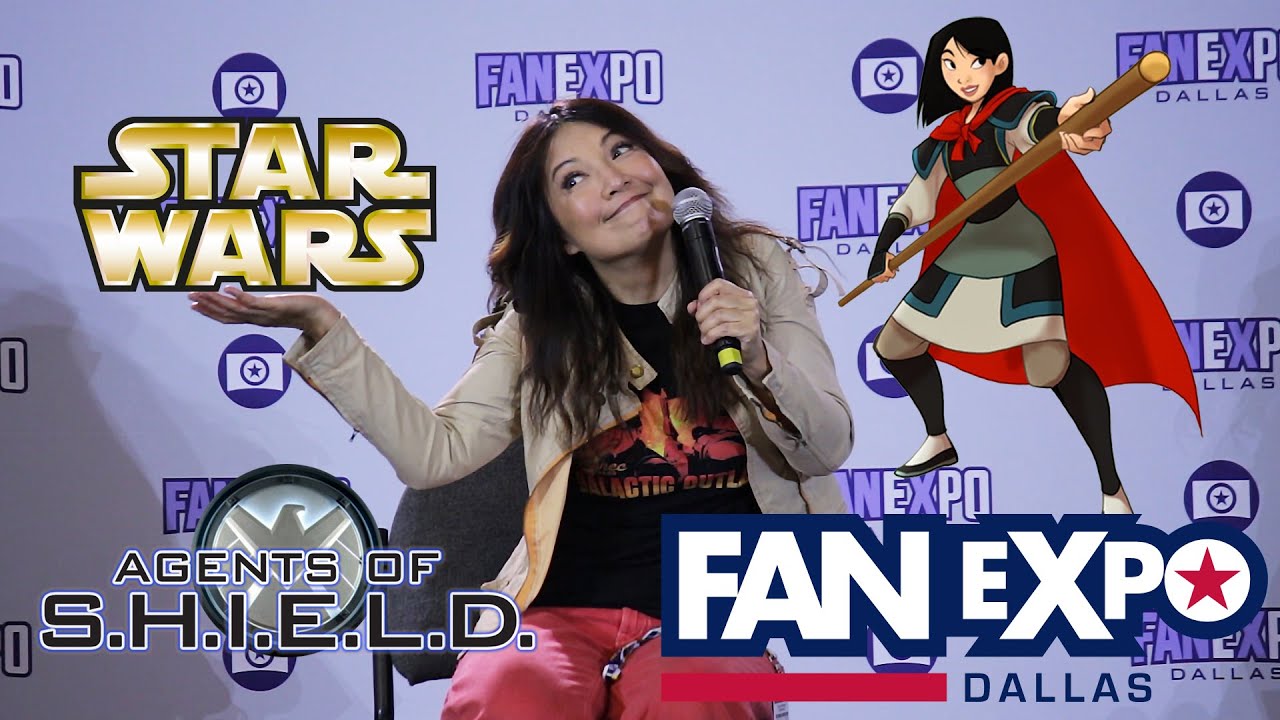 Ming-Na Wen-Disney Princess-Star Wars-Fan Expo Panel