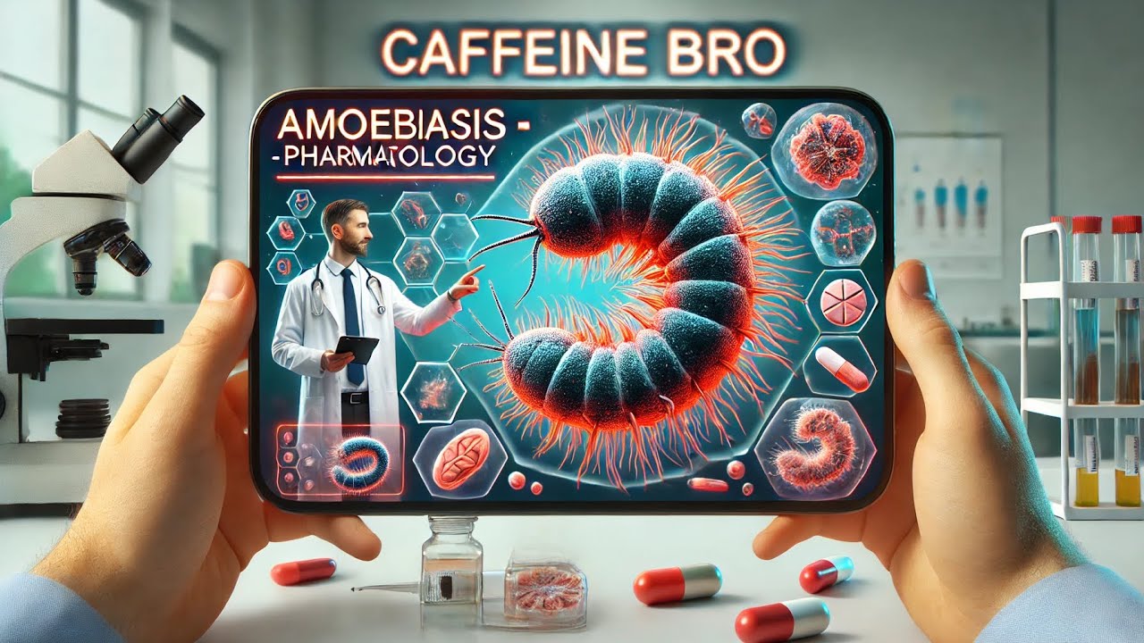 Pharmacology - Amoebiasis | Anti-protozoan Drugs | MBBS | PY-2