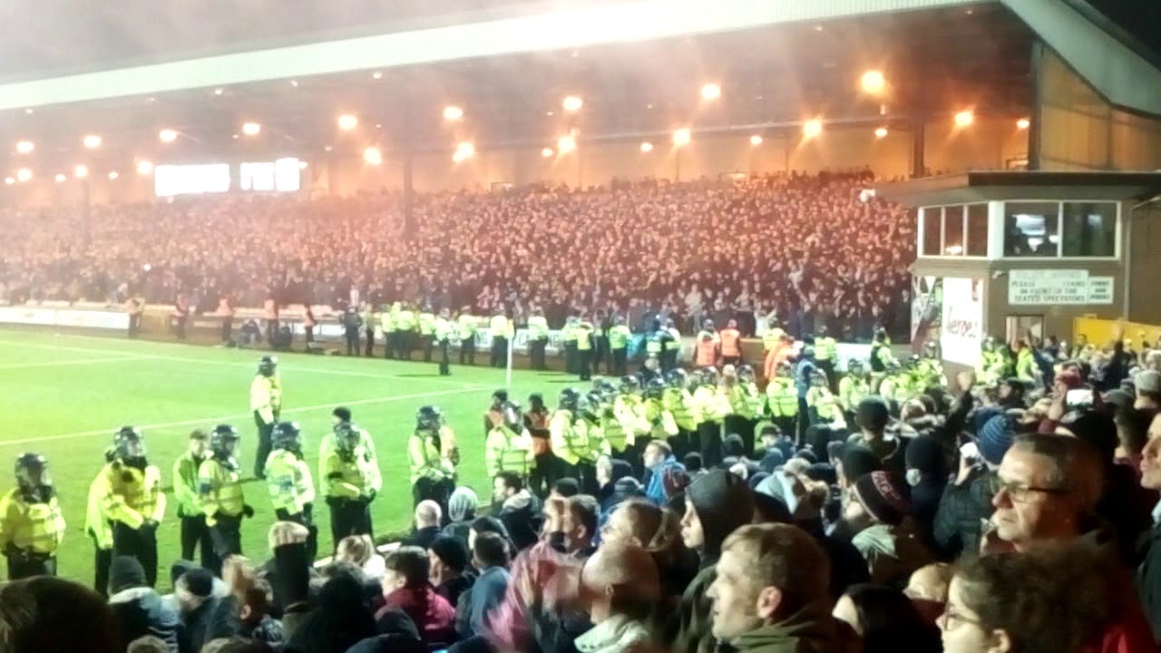 Port Vale v Stoke. The El Ceramico
