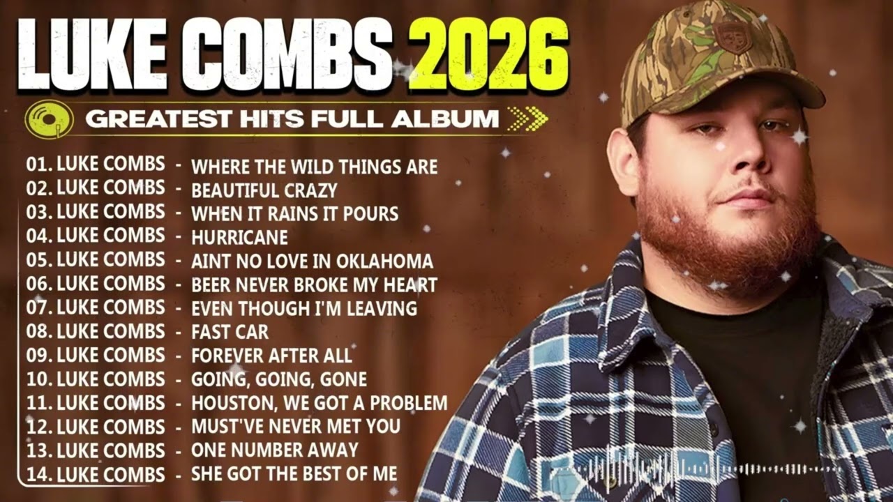 Luke Combs Greatest Hits Full Album 2026 &ndash; Best Songs of Luke Combs Playlist 2026 #countrymusic