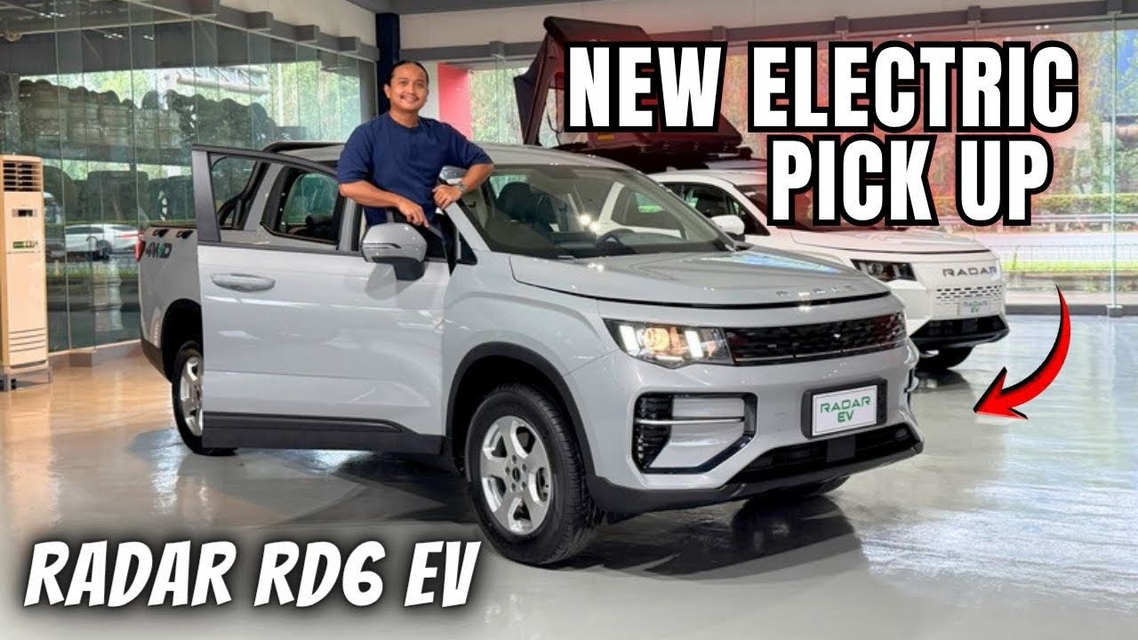 PinakaMURAng EV Pick Up Nasa Pinas na! RADAR RD6 EV