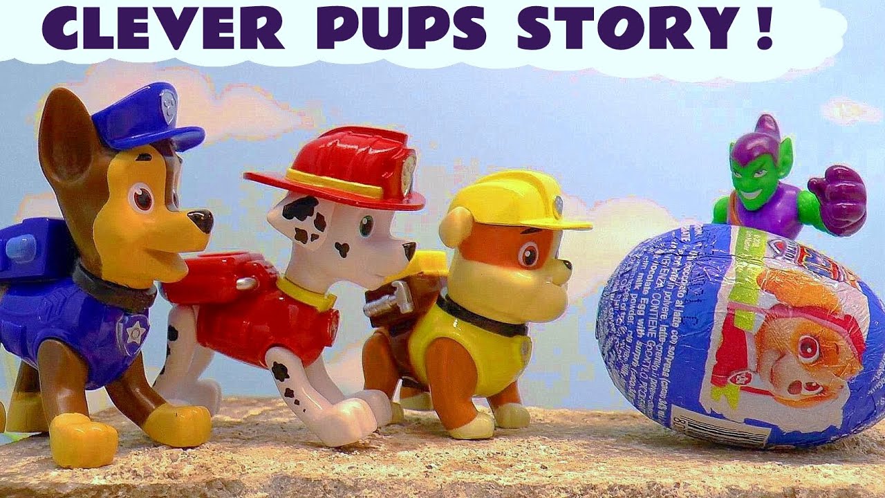 Clever Pups have to Rescue an Egg with the Funlings
