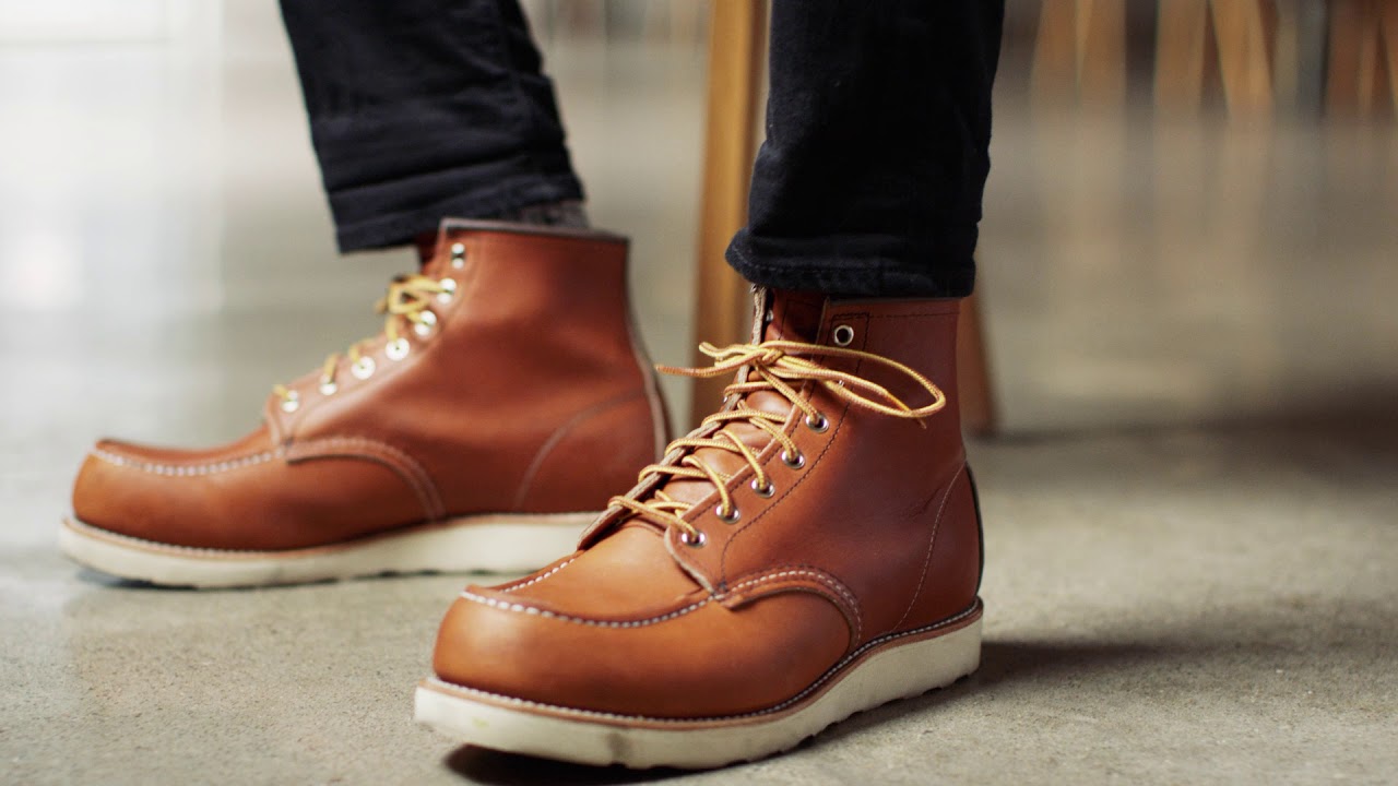 Classic Moc - Style No. 875 - Oro Legacy Leather - Red Wing Heritage