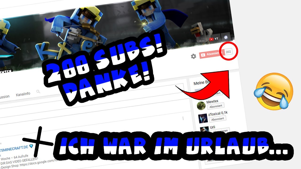 💎200 ABONNENTEN | DANKE! 💎