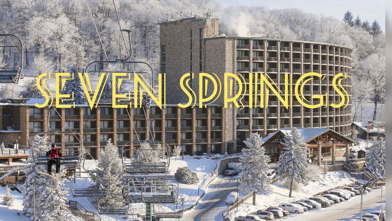 Skiing Seven Springs Mountain Resort !! (POW)