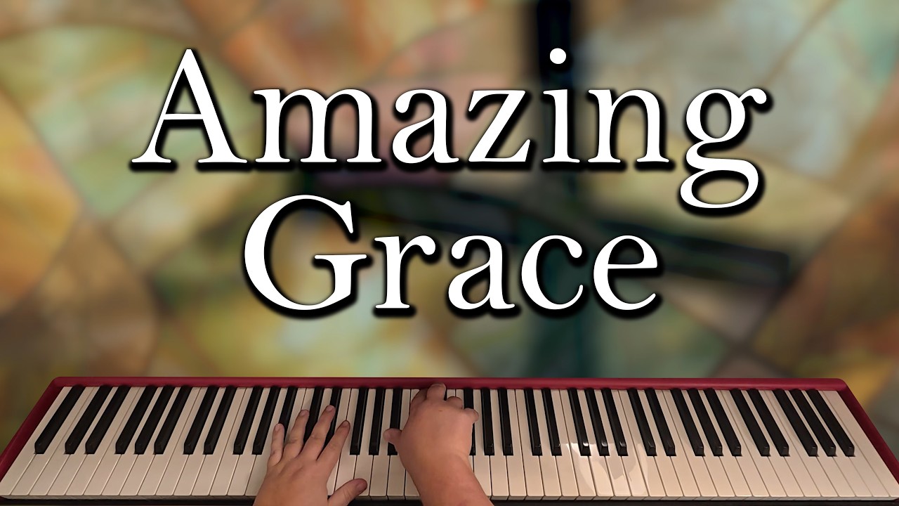Amazing Grace | with Lyrics | Key of Eb, F, & G