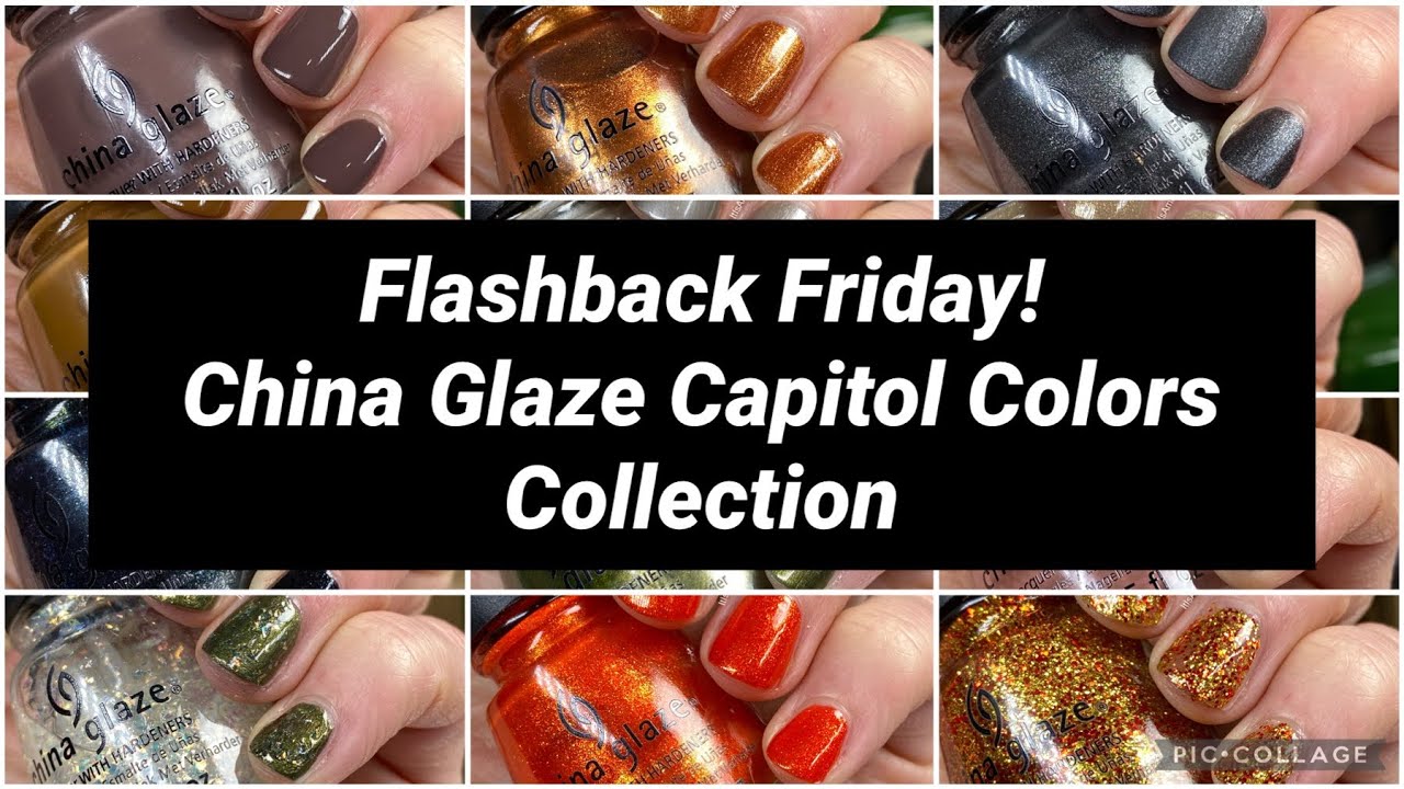 Воспоминания о пятнице: коллекция China Glaze Capitol Colours | Аманда Александр