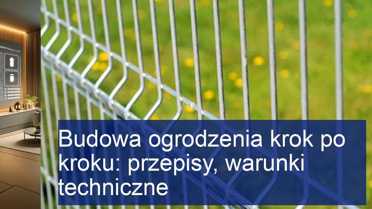Budowa ogrodzenia krok po kroku: przepisy, warunki techniczne