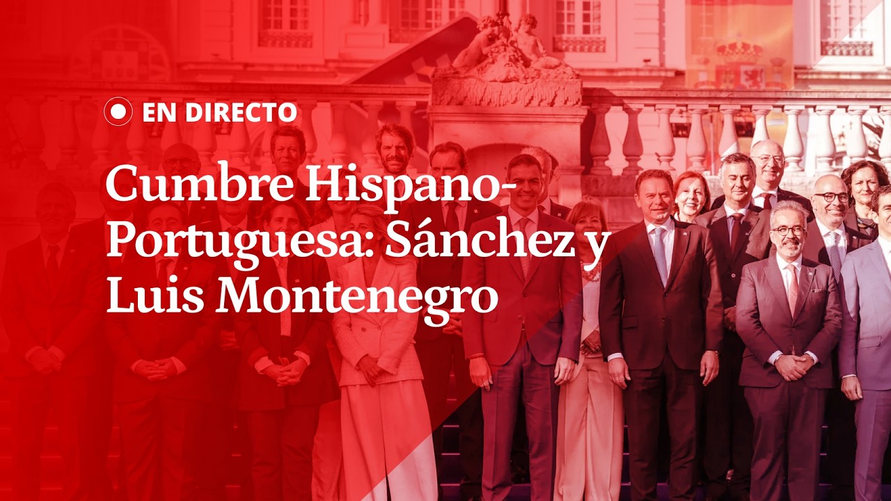 EN DIRECTO | Cumbre Hispano-Portuguesa: SÁNCHEZ y Montenegro abordan la crisis en Oriente Medio