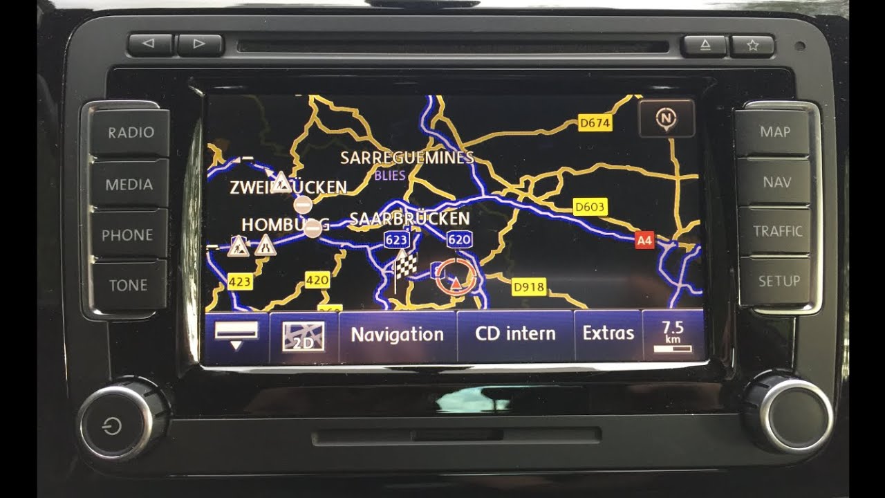VW Navigationssystem RNS 510 / RCD 510 - Alle Funktionen