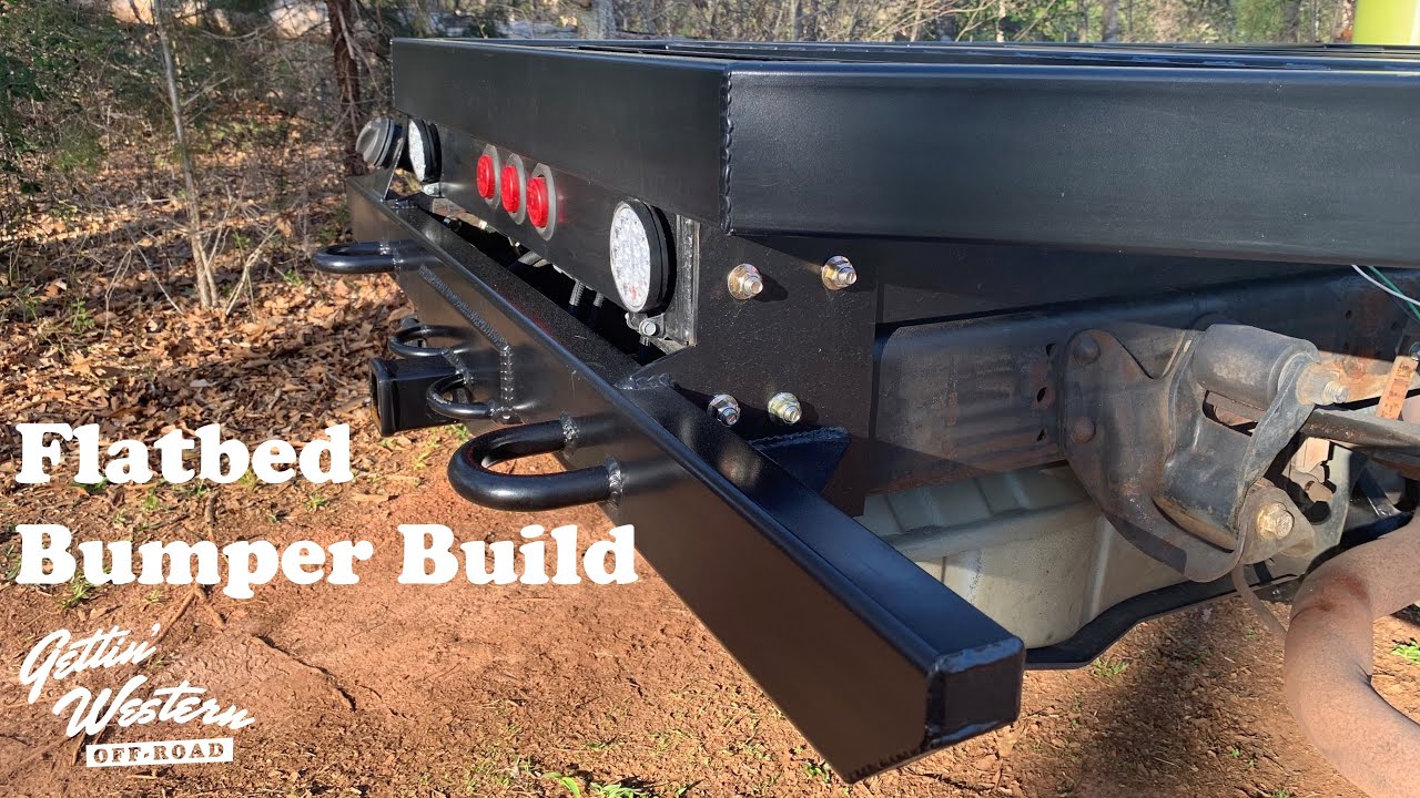 Superduty Flatbed Bumper Build