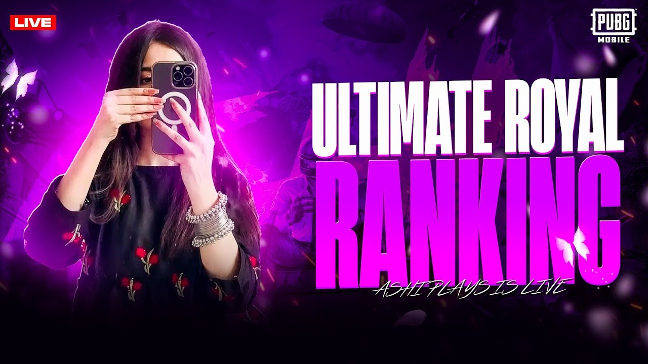 ULTIMATE RANK PUSH WITH ASHI PLAYS #PUBGMOBILE#pubgmnextstarprogram#PUBGMS28#PUBGM2026H1