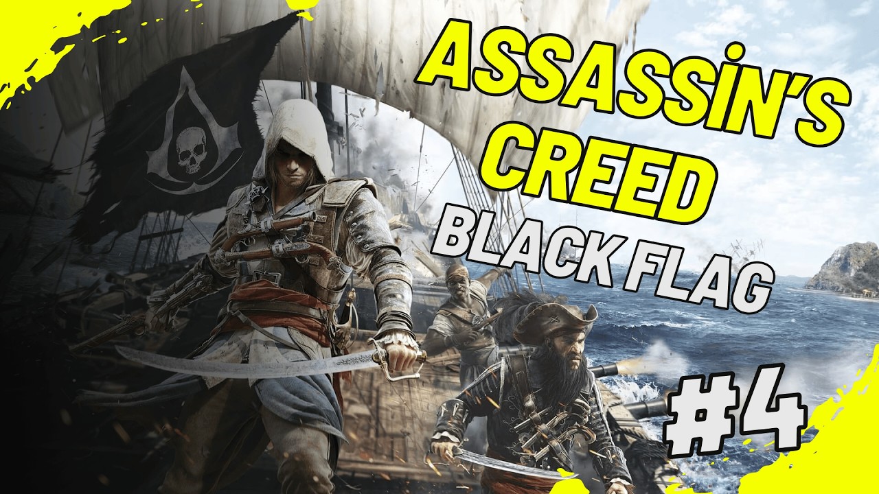 DENİZLERİN KORKULU RÜYASI! Assassin's Creed Black Flag - Bölüm 4
