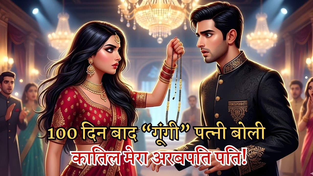 100 दिन का कॉन्ट्रैक्ट खत्म… मंगळसूत्र उतारते ही “गूंगी” पत्नी बोली: दुश्मन है अरबपति पति!