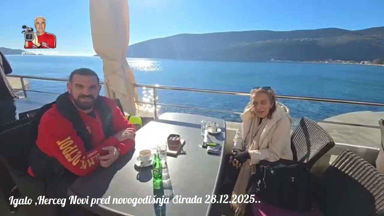 🌊🌞Igalo,Herceg Novi ,šetalištem 28.12.2025.