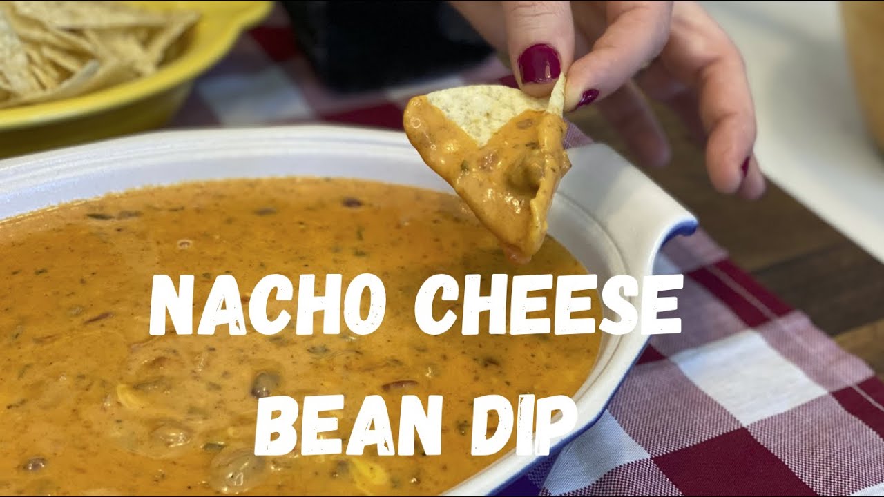 Nacho Cheese Bean Dip #Shorts