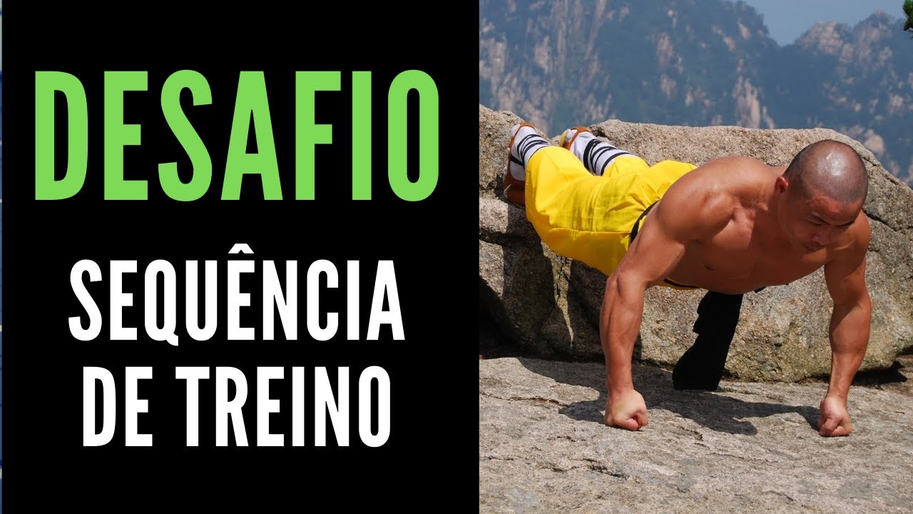 Desafio Kung Fu | Sequência de Treino para Braços