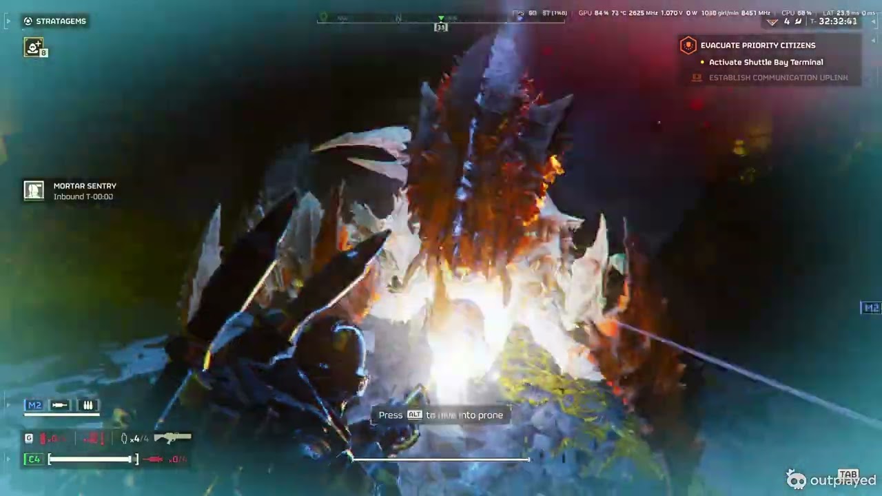 Suicide mission on the bug front   #helldivers2  #helldivers2gameplay #helldivers2coop